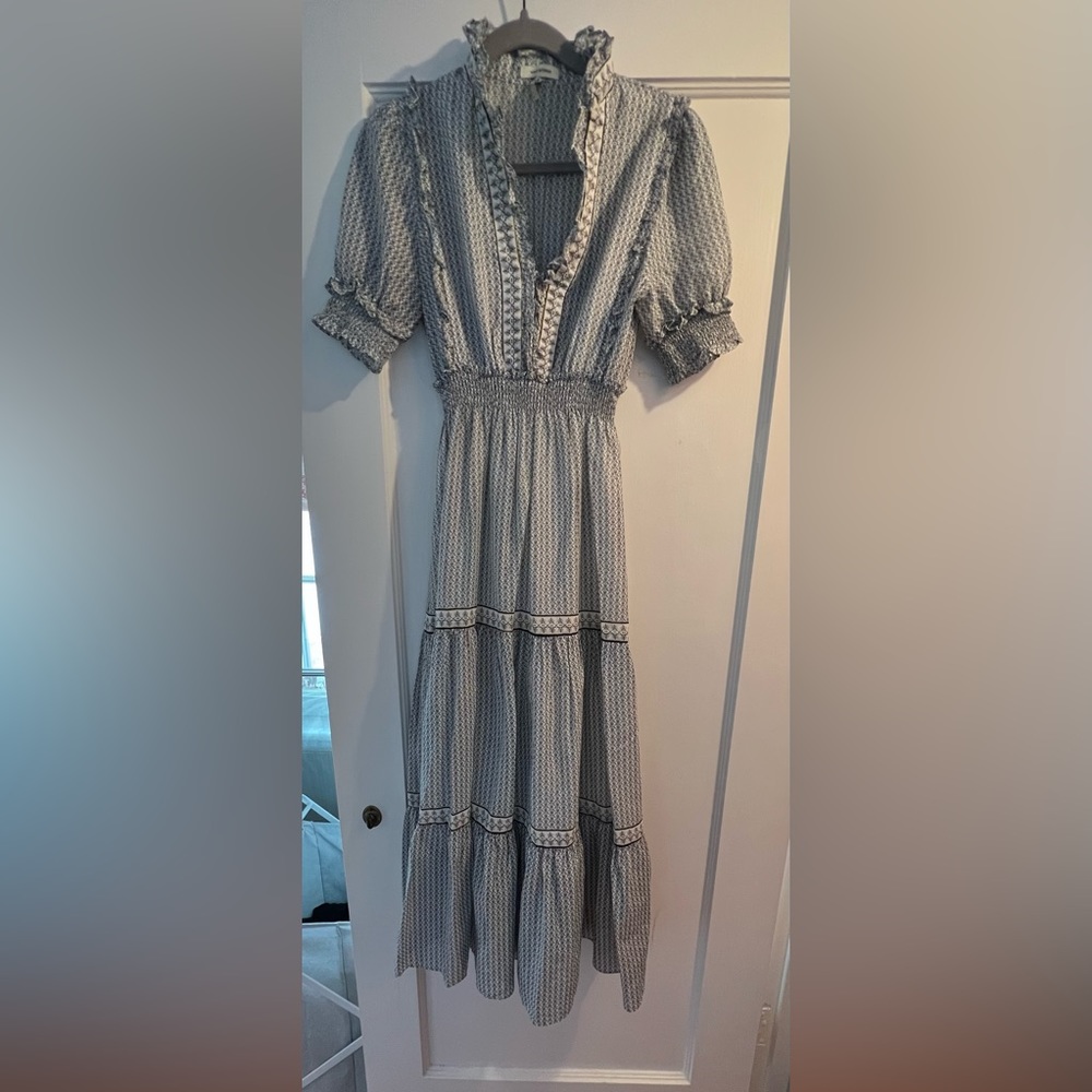 Max Studio maxi dress with pattern